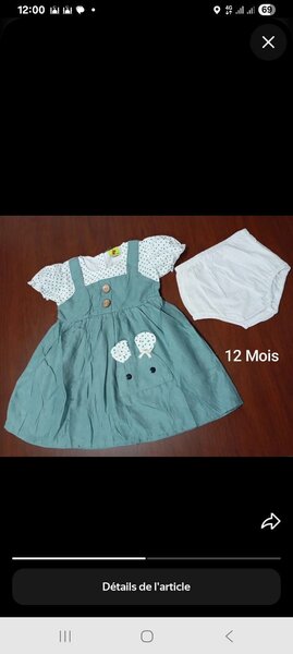 Robe Bébé 12 Mois