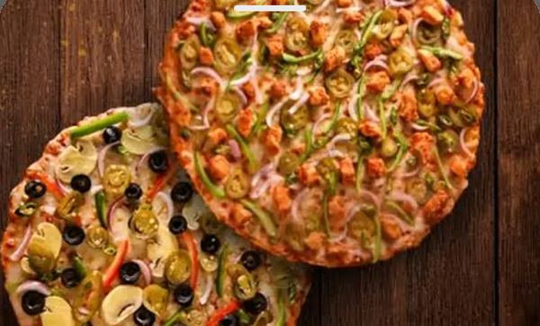 Large Pizza get small pizza free