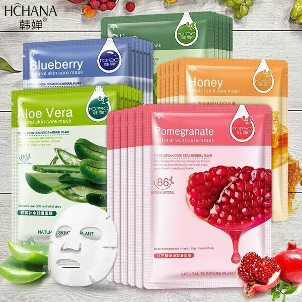 Masques Visage HCHANA naturels