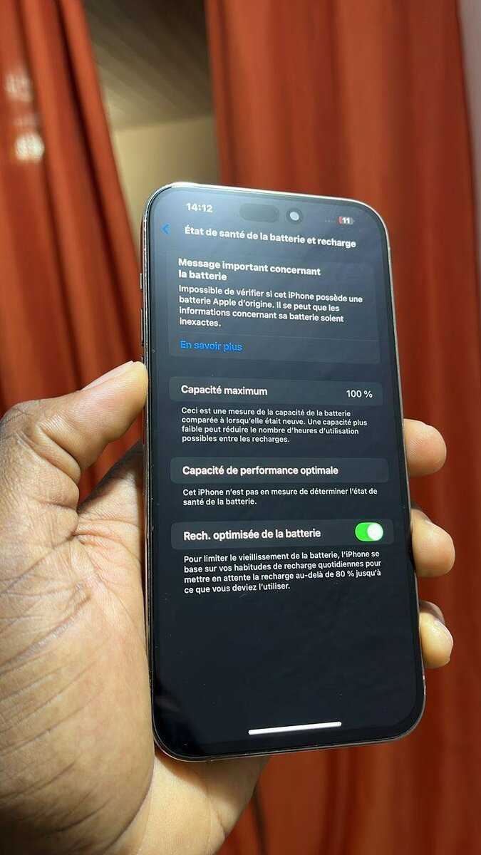 iphone 14pro max 128gb rapide