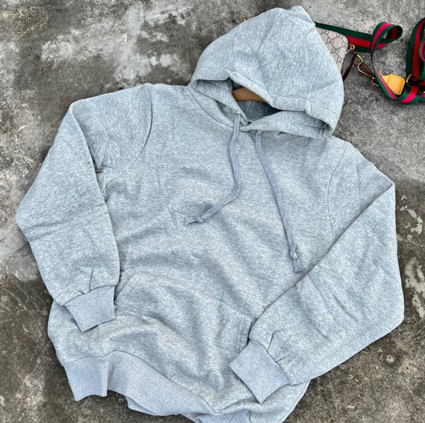 United states of American (USA) thick fabric plain hoodies good enough for any sort of branding 