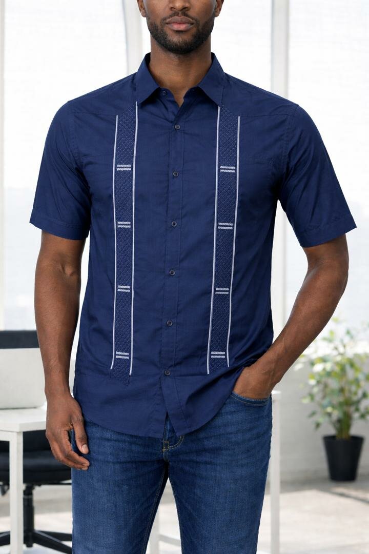 Chemise homme à manches courtes