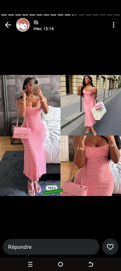 Robe Élégante à Paillettes