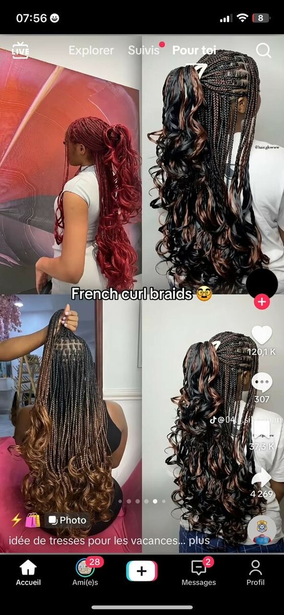 Tresses Bouclées Premium