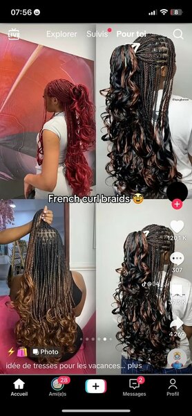 Tresses Bouclées Premium