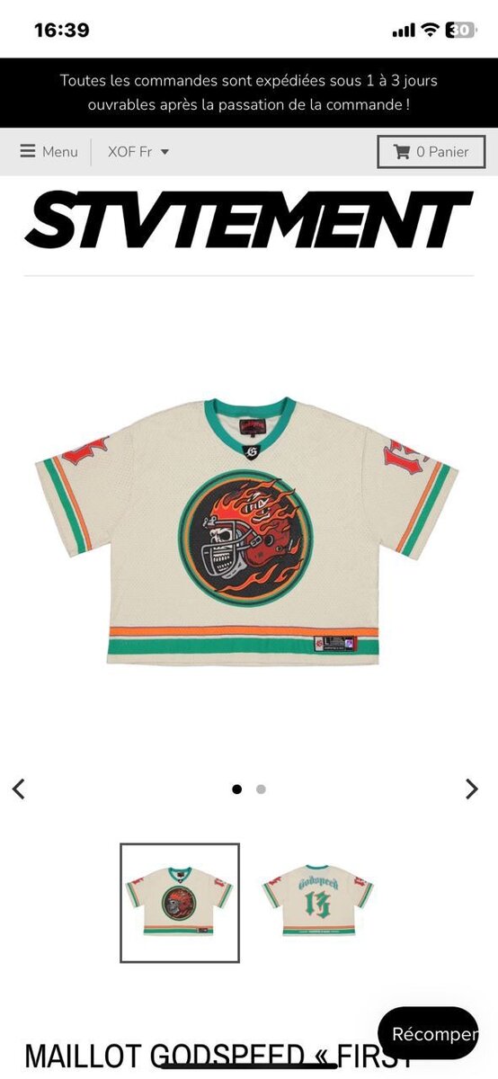 Maillots STVTEMENT Édition Limitée