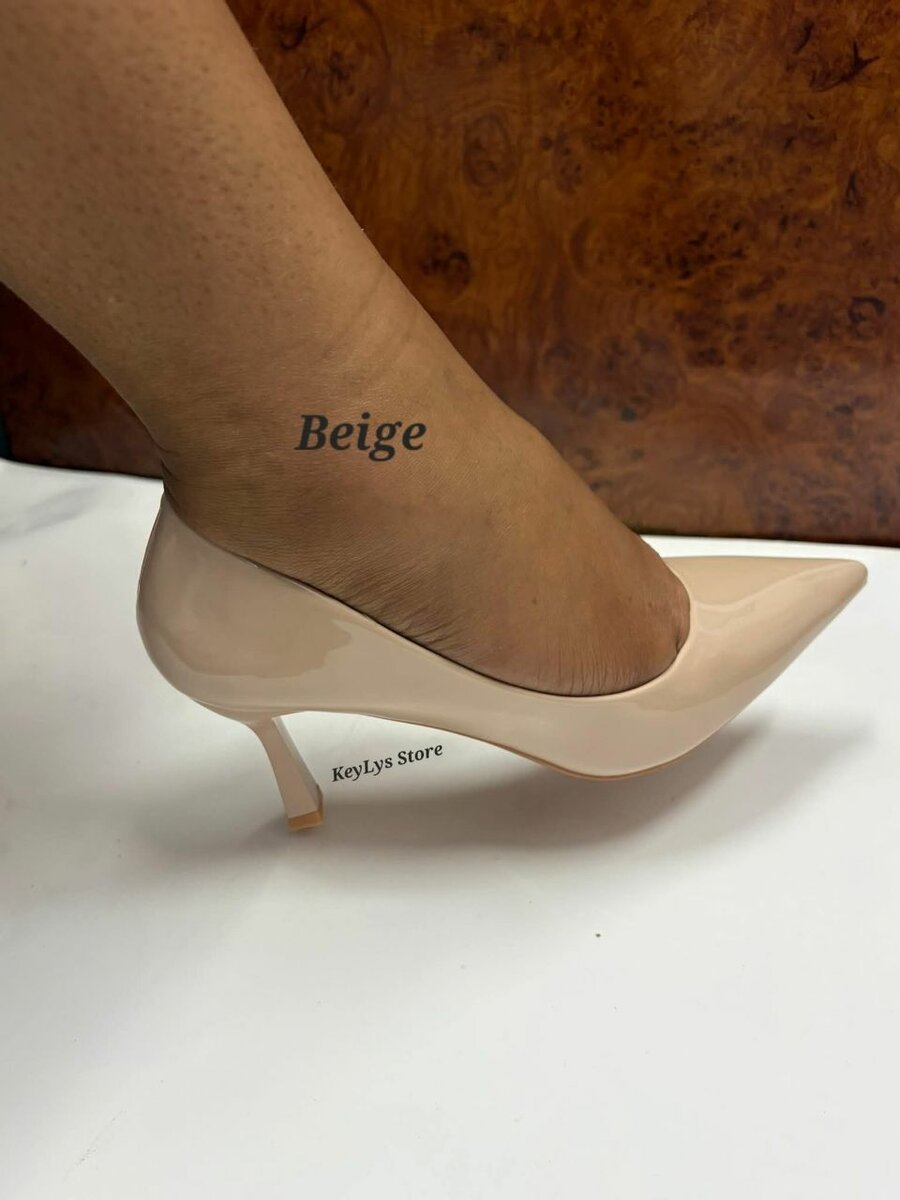 Escarpins élégants en cuir verni