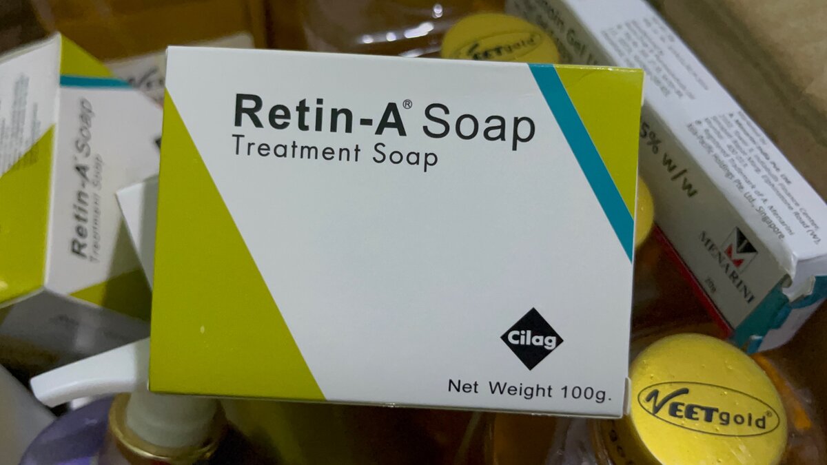 Retin - A facial soap