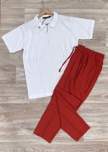 Ensemble été lin détente homme