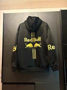 Sweat à capuche Red Bull noir