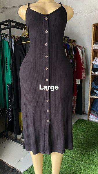 Beautiful and comfortable women's dress black