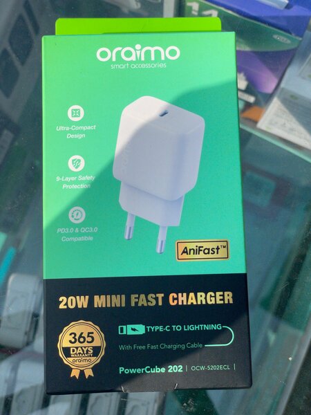 Chargeur Rapide 20W Oraimo