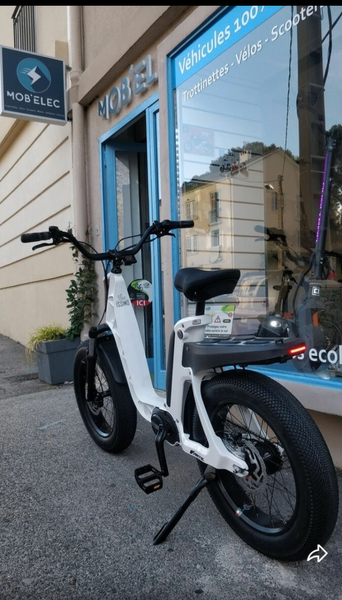 Vélo électrique urbain élégant