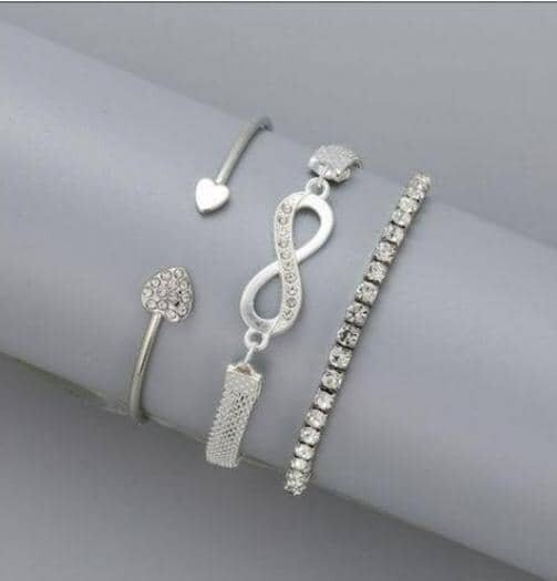 Bracelets ensemble infini