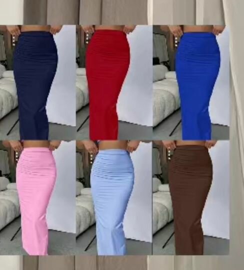 Jupe Longue Élastique