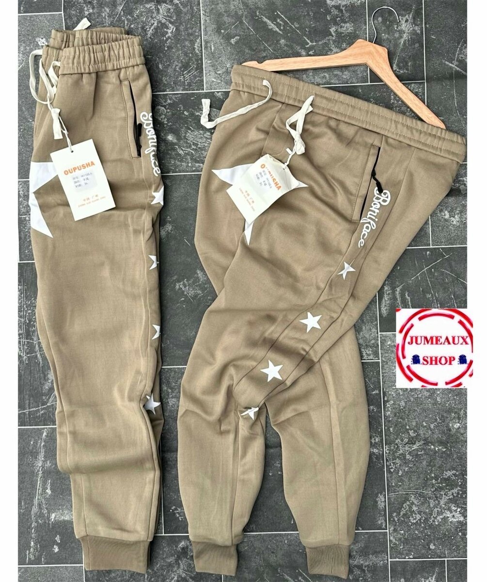 Pantalons de jogging étoilés