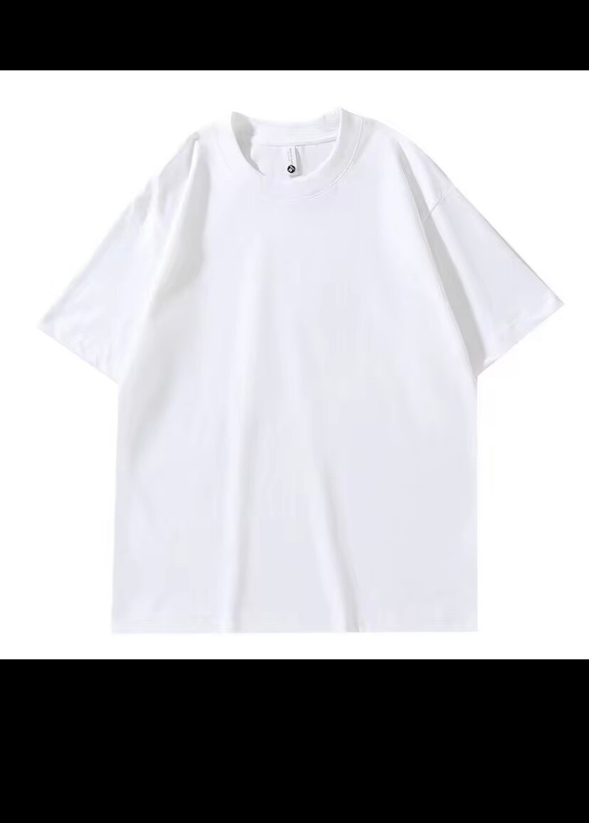 T-shirt Blanc Unisexe Confortable