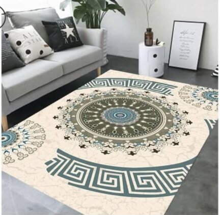 Tapis design mandala moderne