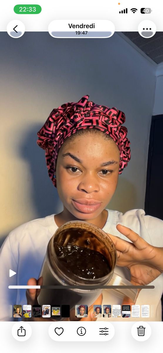 Savon noir nigérien