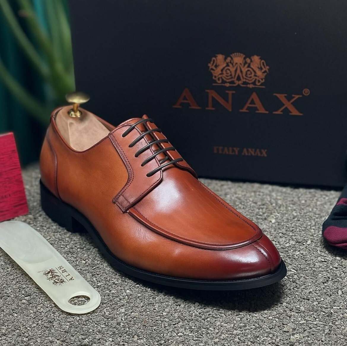 Derbies en cuir italien élégants