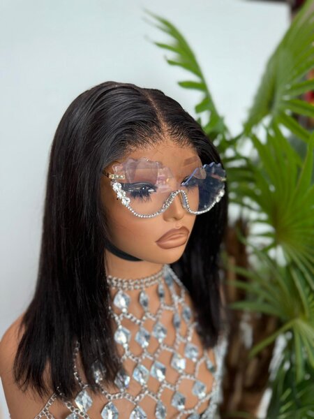 高品质蕾丝前发假发