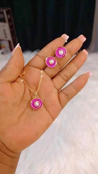 Parure bijoux en acier inoxydable