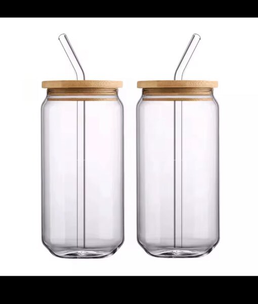 Bocaux verre avec couvercle en bambou