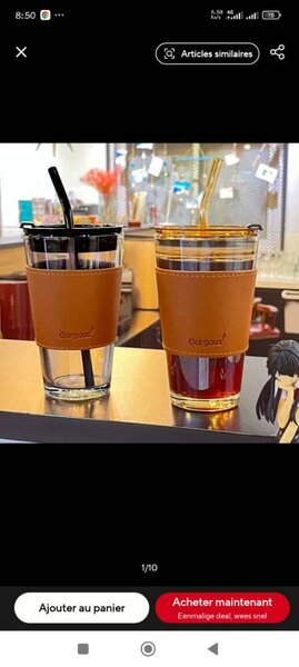 Verres Voyage Isolants Stylés