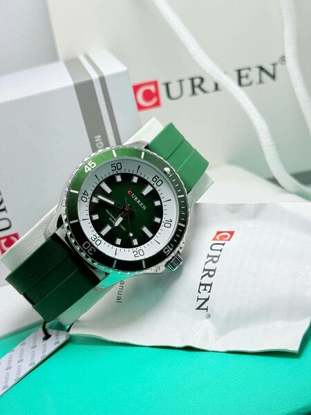 CURREN montre en acier inoxyda