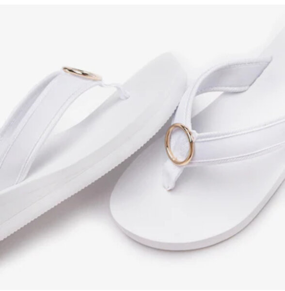 Sandales blanches élégantes