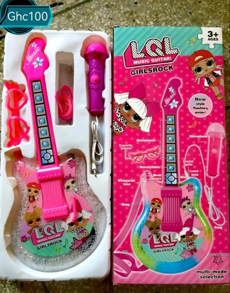 kids Musical Guitar with Microphone