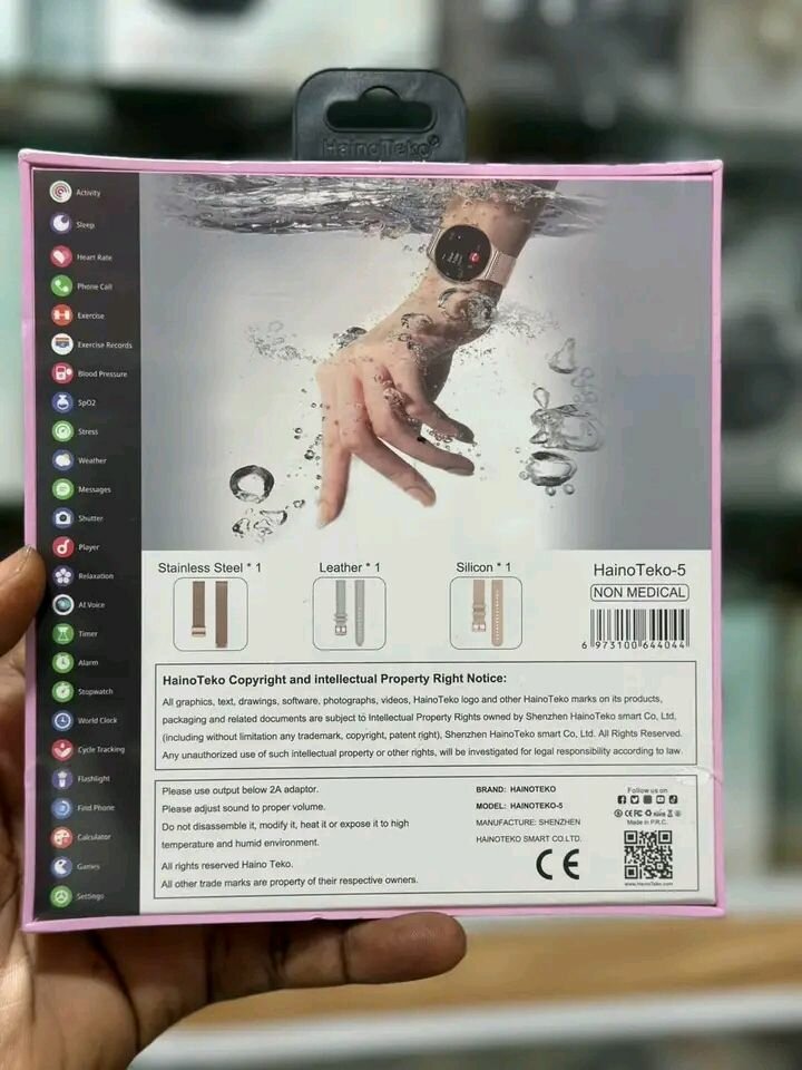Montre connectée HainoTeko-5 étanche