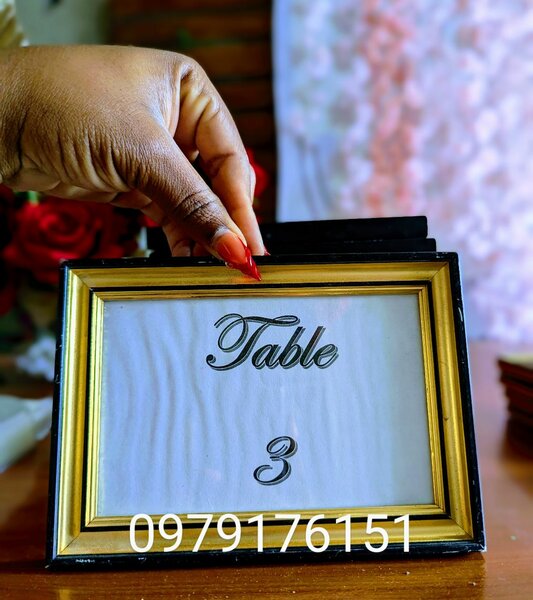 Table numbers