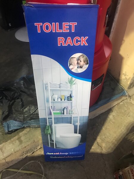 Toilet/Washing machine rack