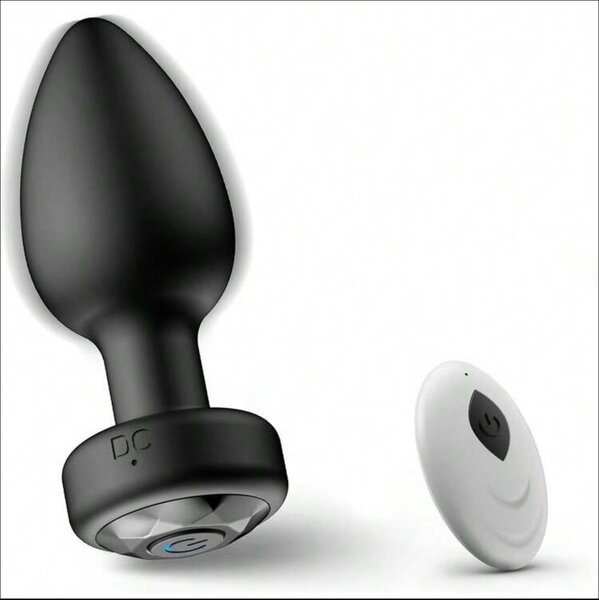 Plug anal silicone télécommandé