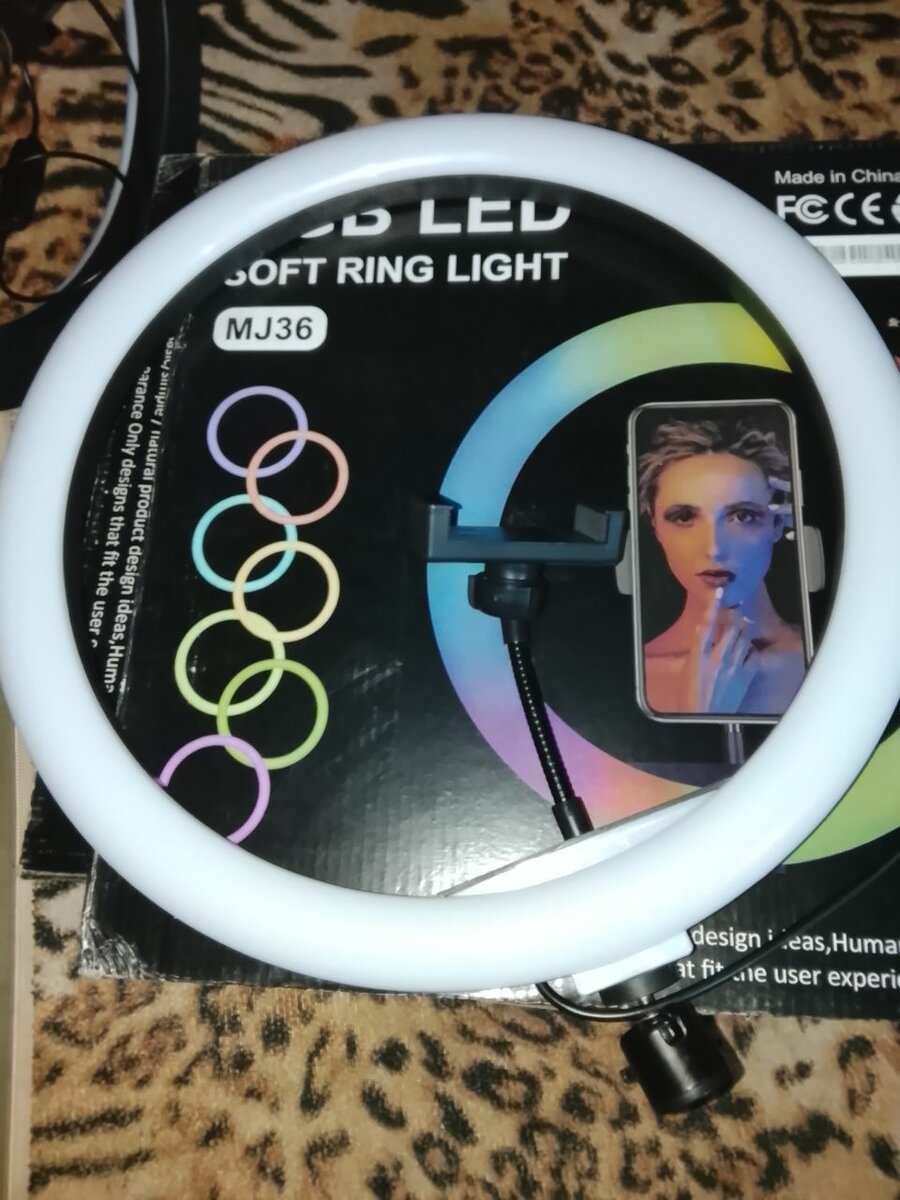 Ring light 14pces sans trépied