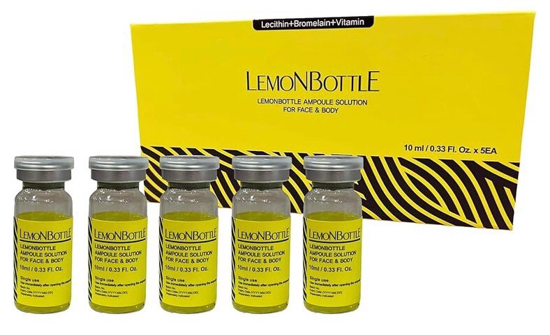 Lemon bottle fat dissolving injection