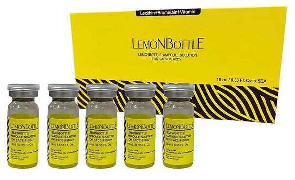 Lemon bottle fat dissolving injection