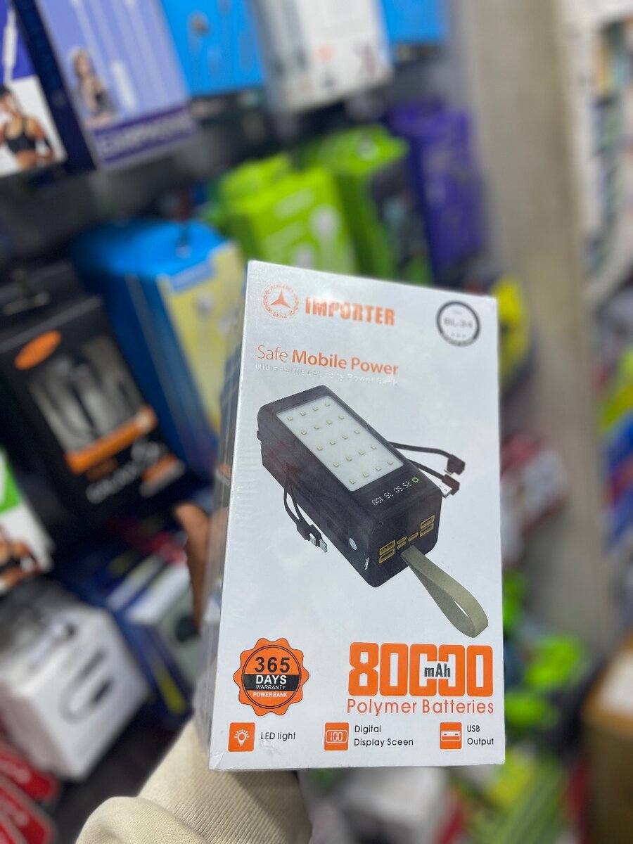 Importer 80,000mAh Authentic Power Bank