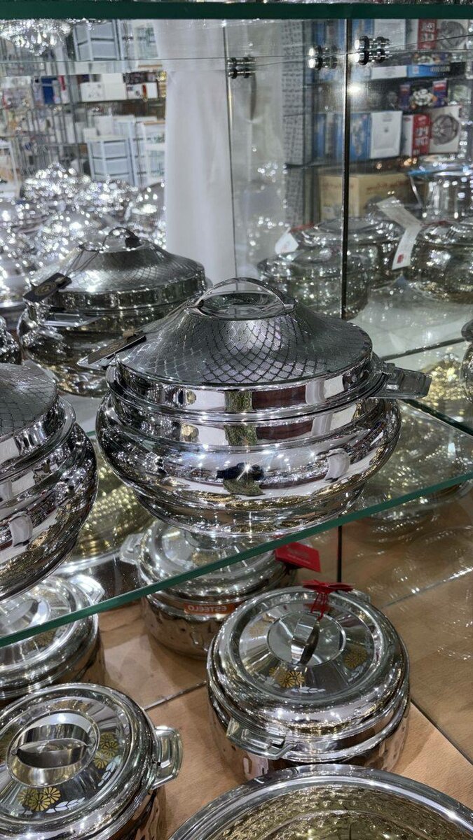 Ensemble de plats en acier inoxydable