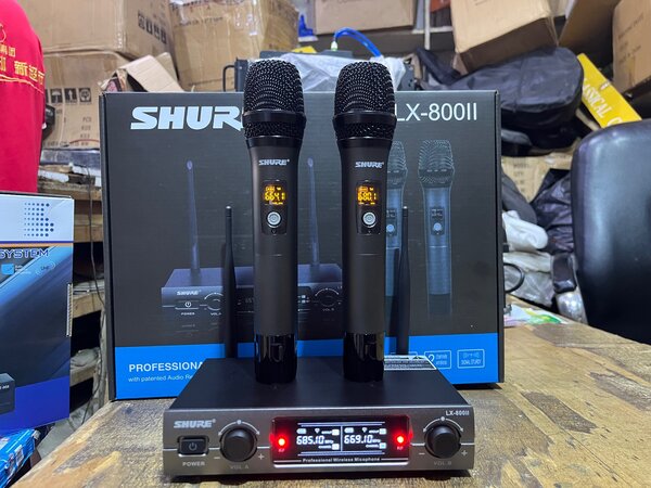 MICRO BALADEUR SHURE LX-800ll ORIGINAL