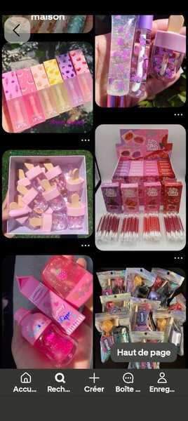 Ensemble Gloss à Lèvres Brillant