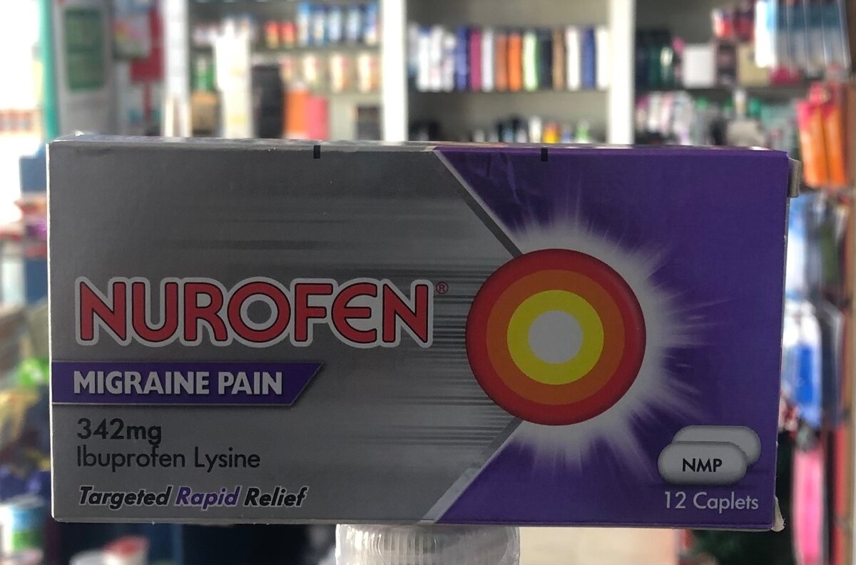 IBUPROFEN TABLET 342MG 12,s NUROFEN