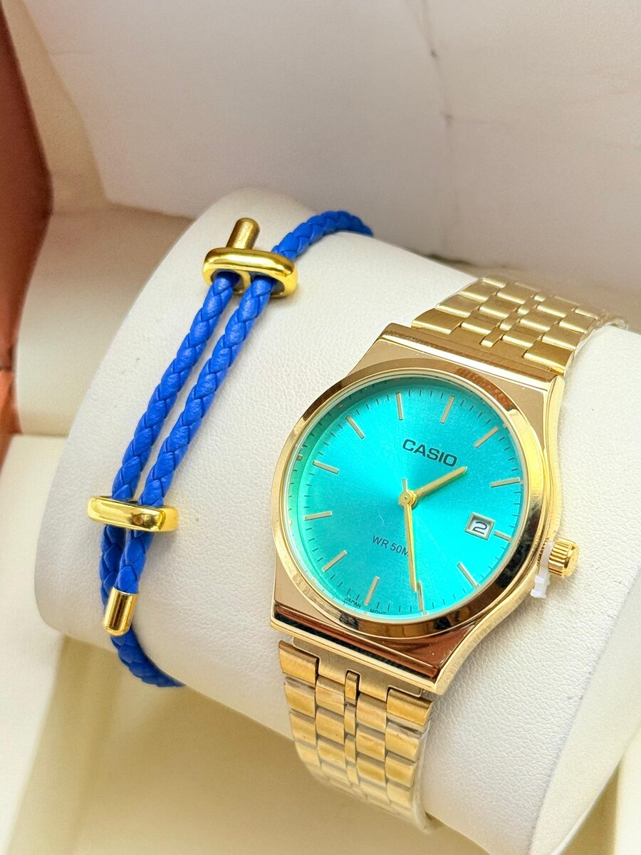 Montre Bracelet en Acier Inoxydable Casio