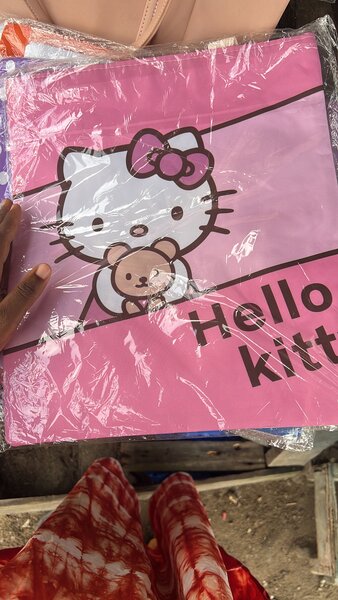 Sac de rangement imprimé mignon