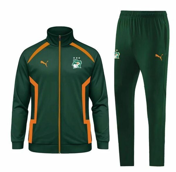 Survêtement vert de football