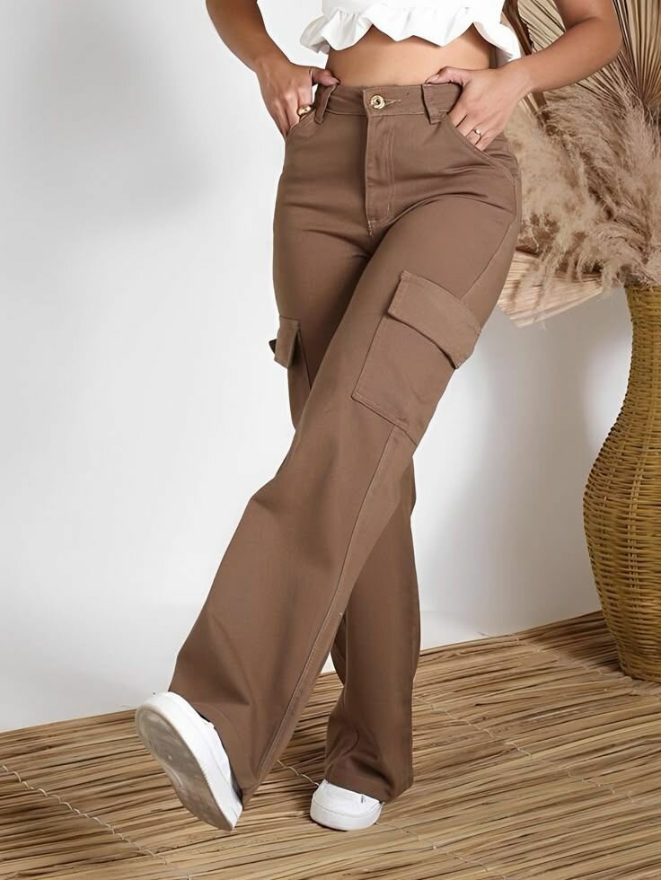 Pantalon cargo tendance pour femmes