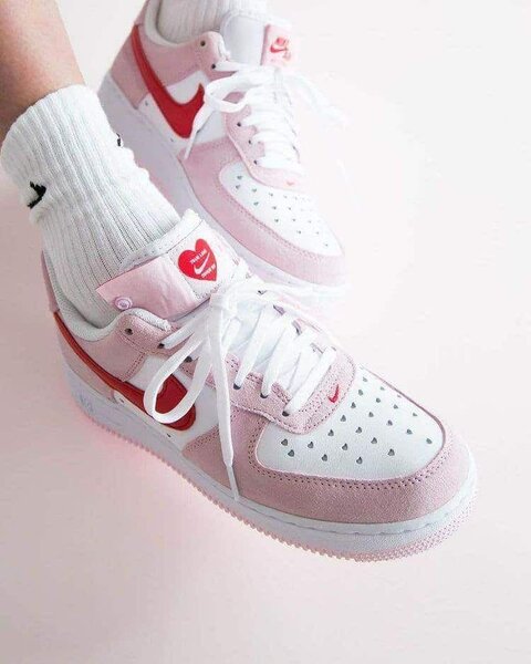 Nike Sneakers Rose et Blanche