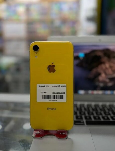 iPhone XR Jaune 128 Go