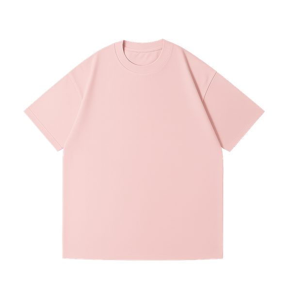 T-shirt unique rose 300gsm